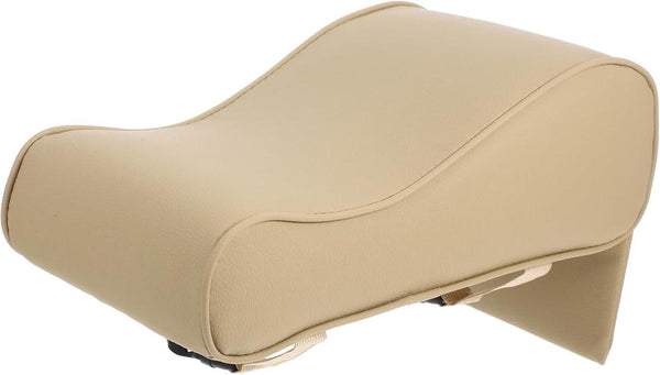 🛋️ Beige Leather Seat Cushion - Add Comfort and Style to Your Ride 🛋️