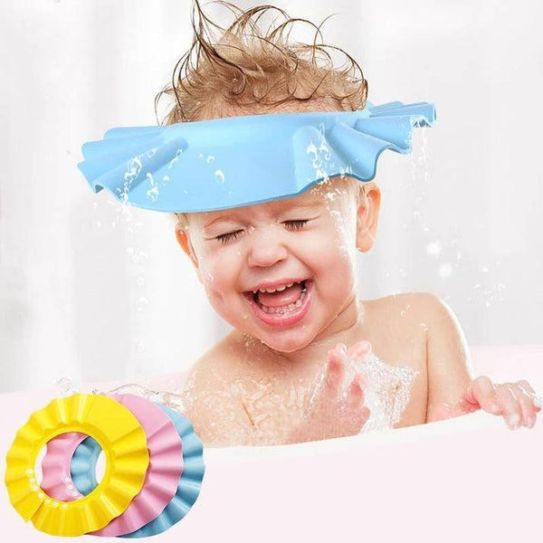 *Baby Shower Cap - Soft and Gentle Foam for Delicate Skin! 🚿👶*