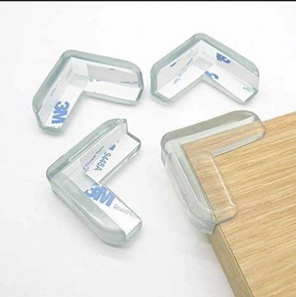 4 Pcs 🏠 Silicone Corner Protectors - Protect Your Home and Loved Ones! 👪