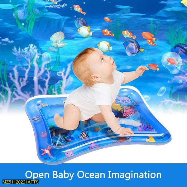 🌊 Blue Water Play Mat - Splish-Splash Fun for Little Ones! 🌴