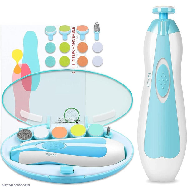 👶 Electric Baby Nail Trimmer - Safe and Easy Nail Care! 💅