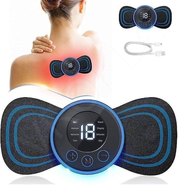 🌸 Black Neck Massager - Relax and Soothe 🌸