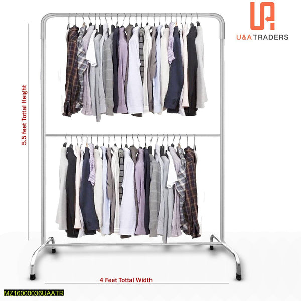 *Silver Clothing Rack Stand - Perfect for Boutiques and Homes! 👗🏠*