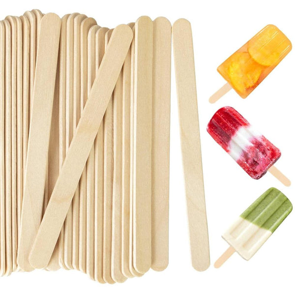 *Wooden Ice Cream Sticks for Crafting and Art - Pack of 5 (225 Sticks)! 🍦🎨*