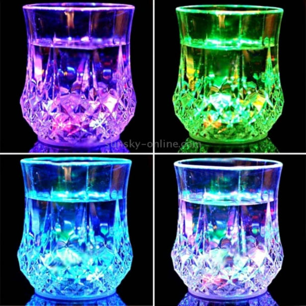 *Rainbow Color Cup Creative Colorful LED Light - Fun and Functional! 🌈👀*