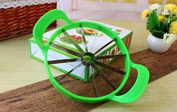 *12-Slice Watermelon Slicer - Cut Perfect Melon Discs! 🍉🍴*