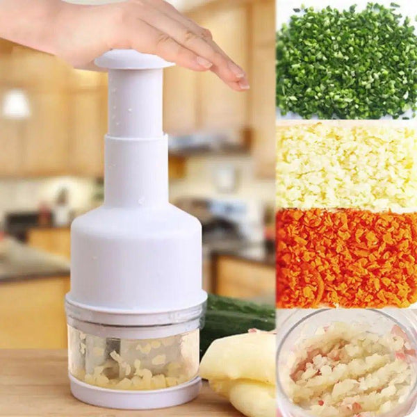 *Multicolor Manual Food Chopper - Chop Like a Pro! 🍲🔪*