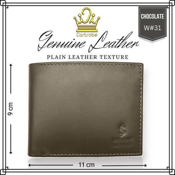 *Brown Leather Bi-Fold Wallet - Stylish, Slim, and Practical! 🕊️💼*