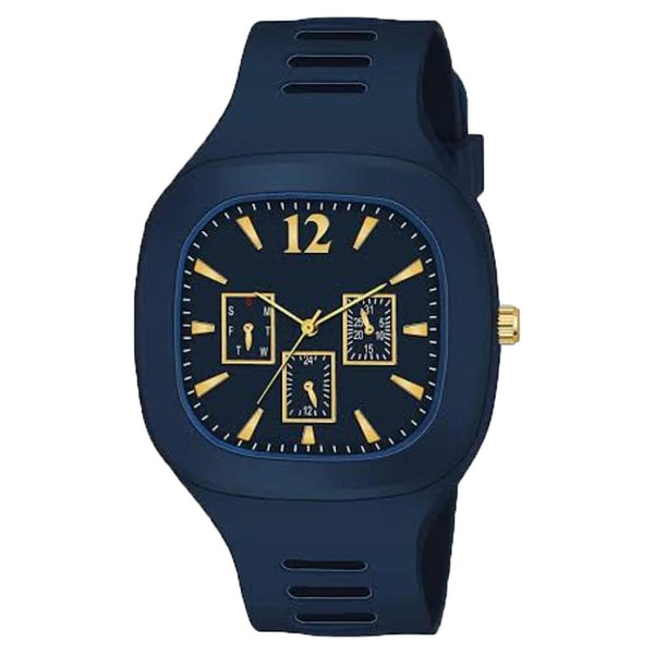 *Men's Analog Watch - Classic Style and Comfort! 🕰️👕*