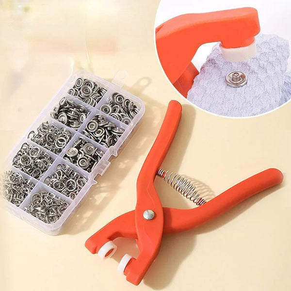 🔥 Snap Button Fastener Kit – Easy, Durable &amp; Versatile! 🔥