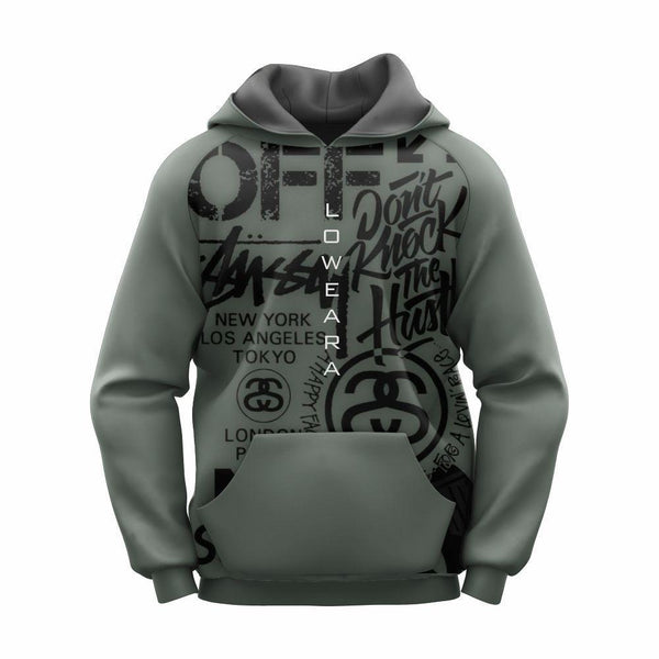 Unisex Printed Polyester Fleece Hoodie – Cozy, Stylish & Comfortable!