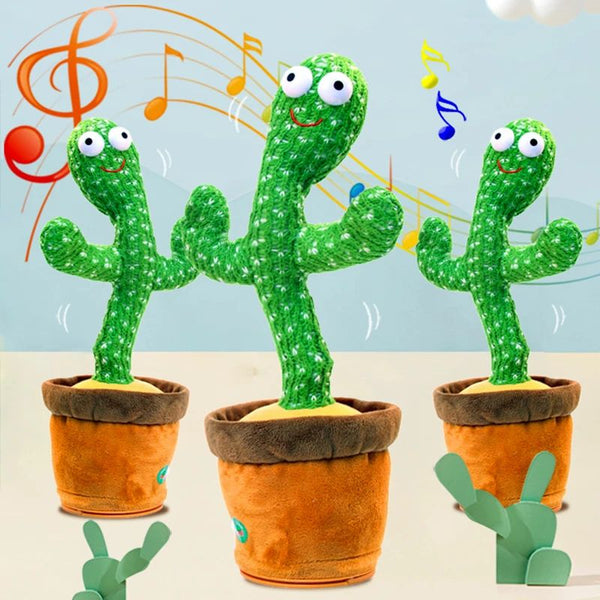 🎉 Dancing Cactus Toy - Sing, Dance, and Educate Your Kids! 🎉