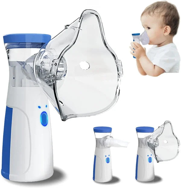 Efficient, Quiet & Portable Handheld Nebulizer – For All Ages